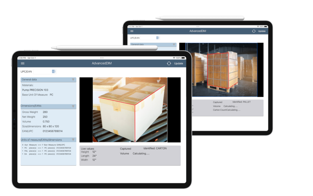 AdvancedDim - Mobile Dimensioning for SAP