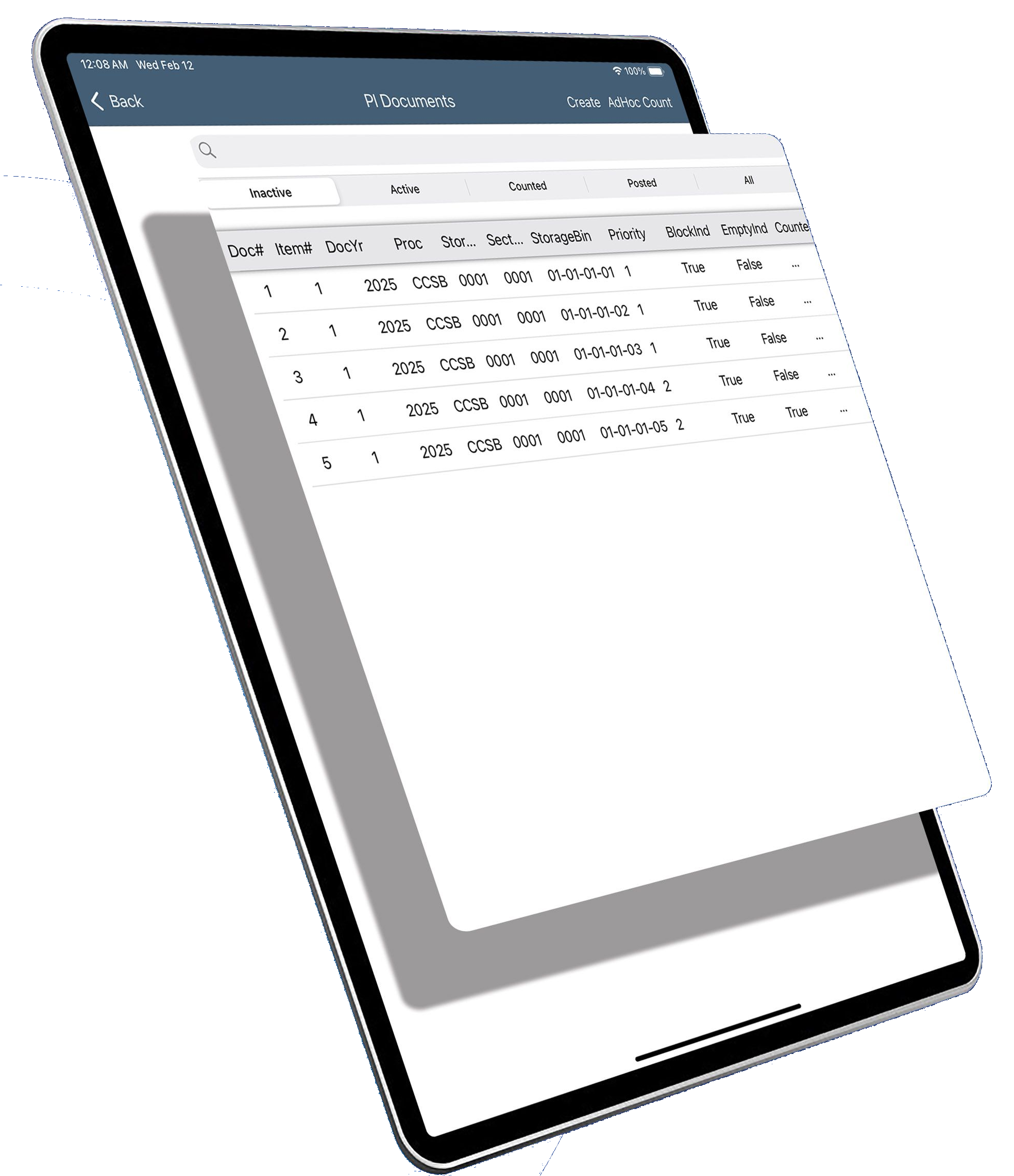 AdvancedCount for SAP - PI Documents