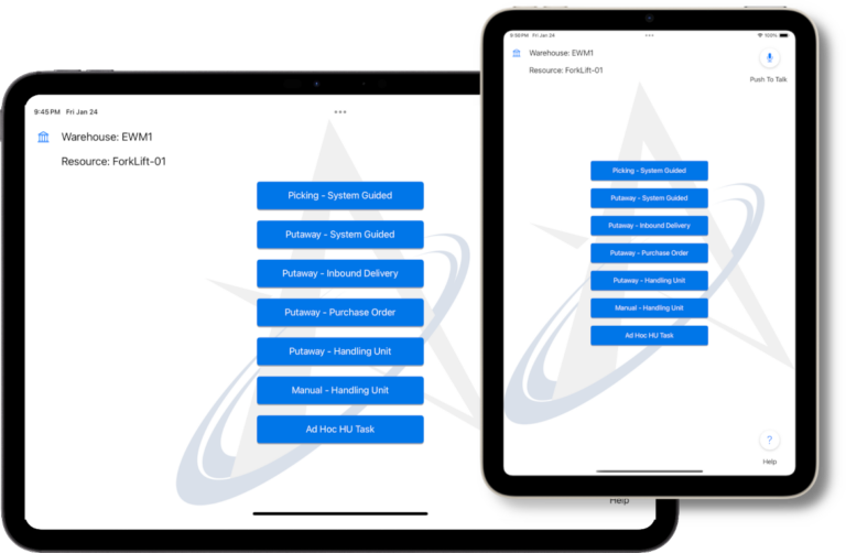 Optera Modern Mobile for SAP EWM/WM