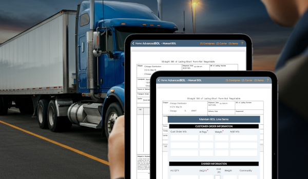 Digital BOL Creation