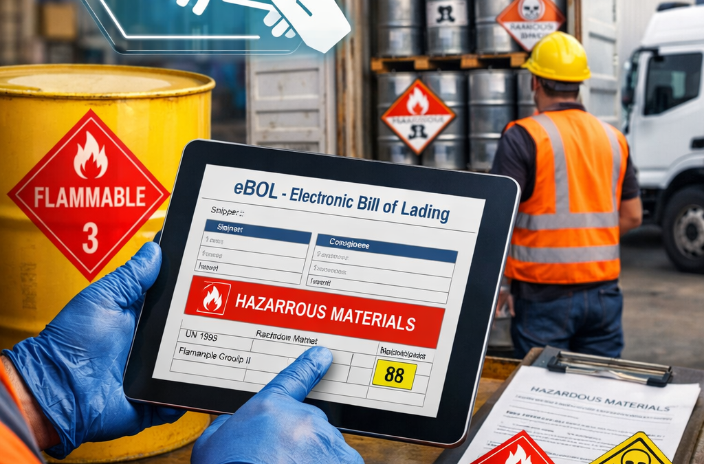 eBOL Hazardous material