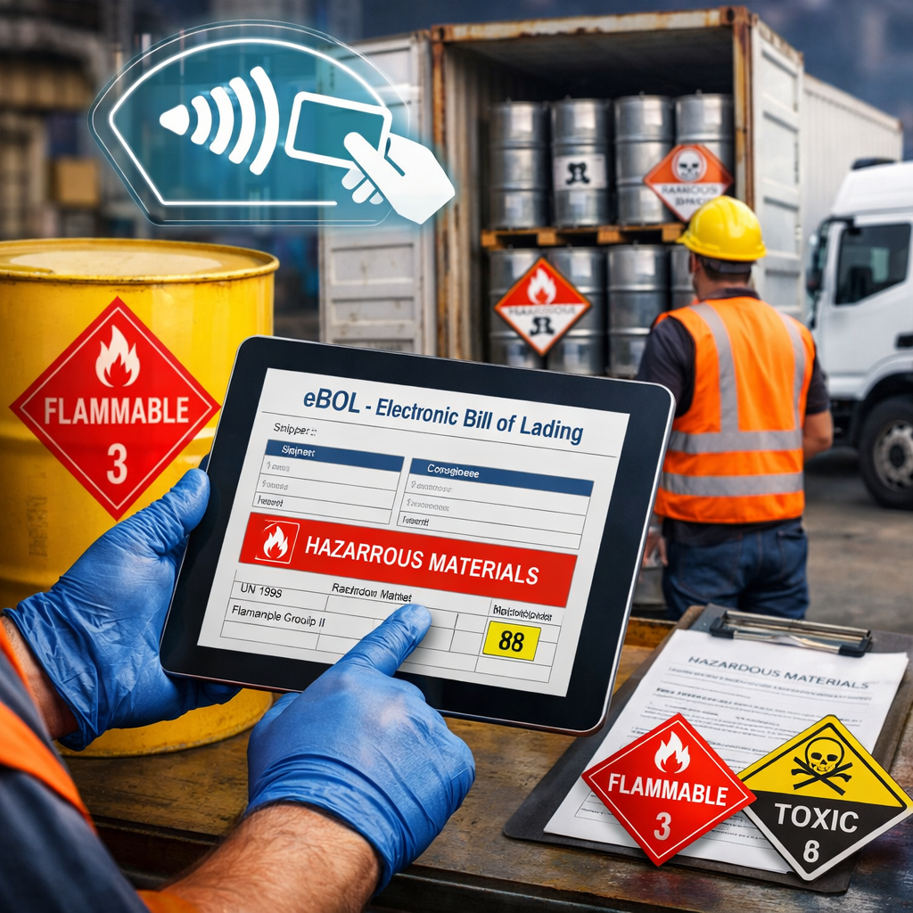 eBOL Hazardous material